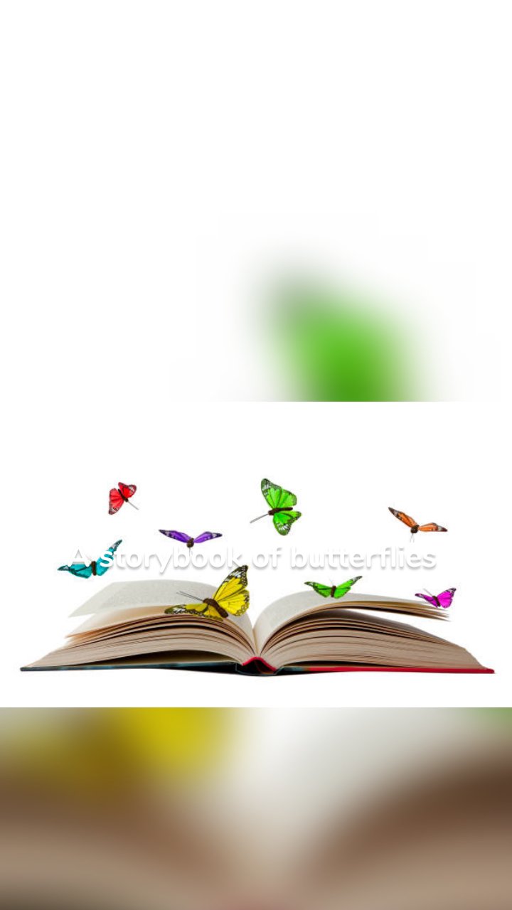 A storybook of butterflies